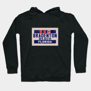 Bradenton Beach Florida Tropical Beach Surfing Scuba Surf Vacation Hoodie